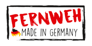 Red logo for Fernweh directory, Weltweiser Youth Fair Organizer in Germany